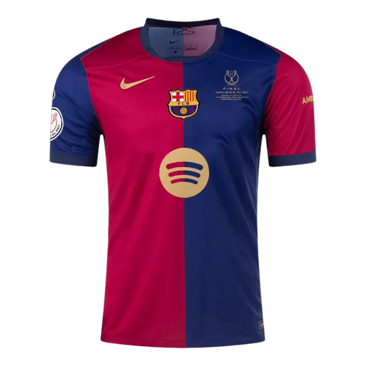 Barcelona Home Football Shirt 2024/25 - Copa del Rey Final
