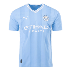Player Version DE BRUYNE #17 Manchester City Home  Football Shirt 2023/24 Best Football Kits Shop