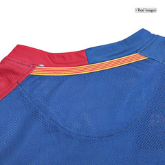 Retro A.INIESTA #8 2008/09 Barcelona Home Long Sleeve  Football Shirt- UCL Final Best Football Kits Shop