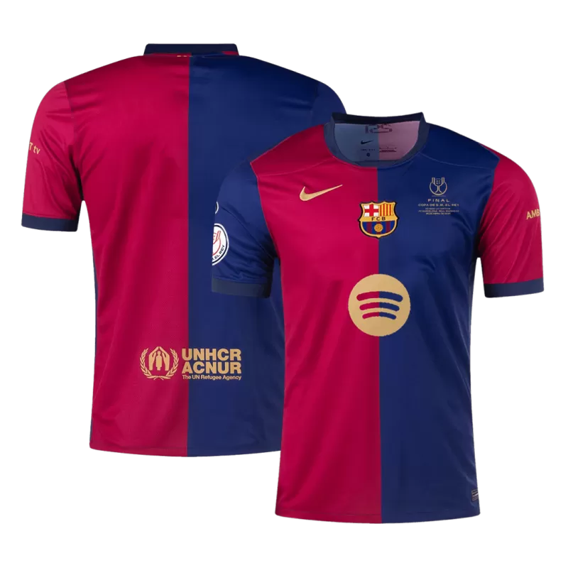 Barcelona Home Football Shirt 2024/25 - Copa del Rey Final