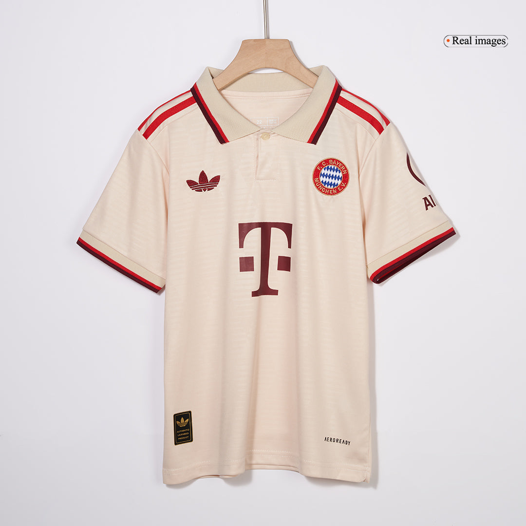 Kid's Bayern Munich Third Away  Football Shirt Kit(Jersey+Shorts) 2024/25 - UCL Best Football Kits Shop