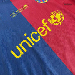 Retro A.INIESTA #8 2008/09 Barcelona Home  Football Shirt Best Football Kits Shop