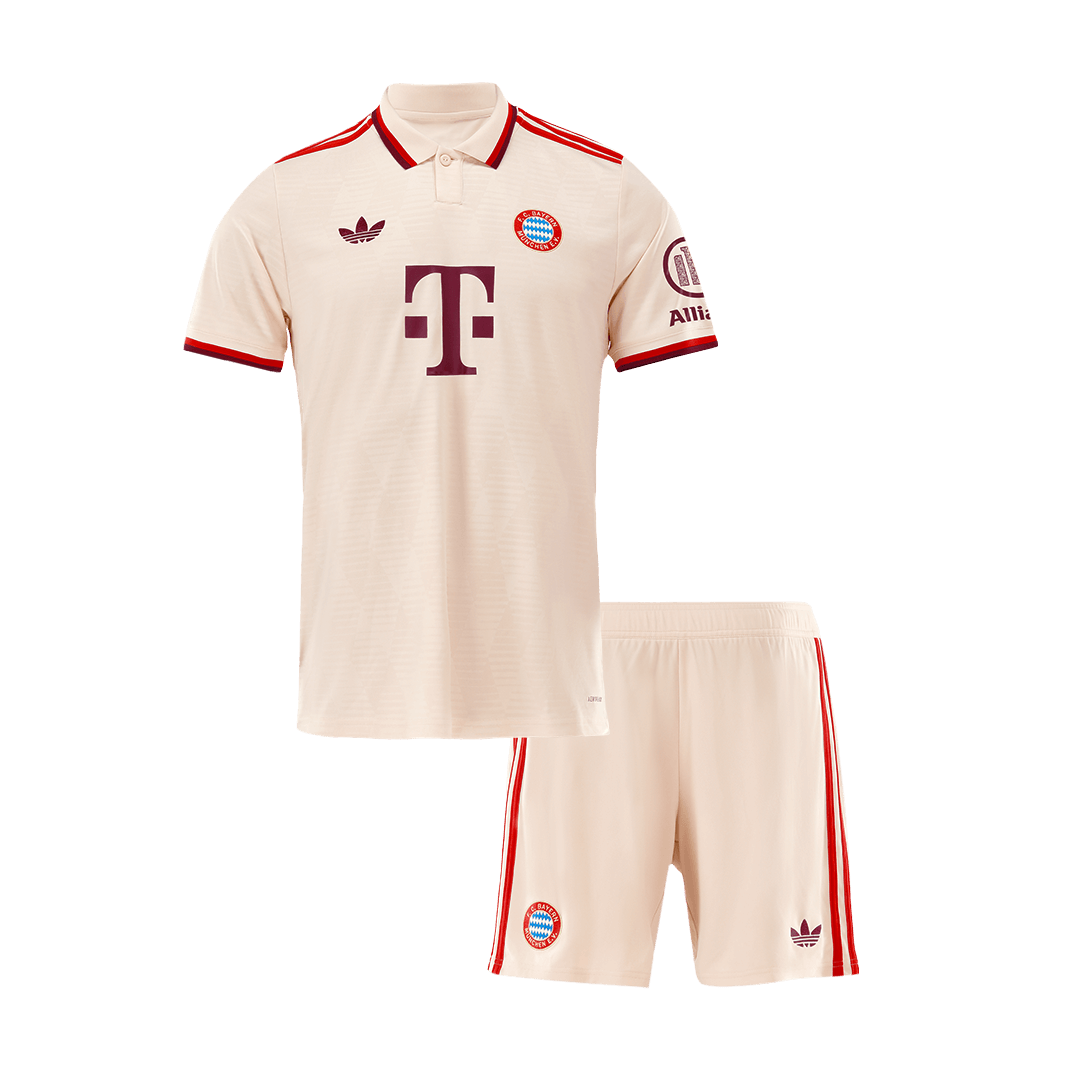 Kid's Bayern Munich Third Away  Football Shirt Kit(Jersey+Shorts) 2024/25 - UCL Best Football Kits Shop