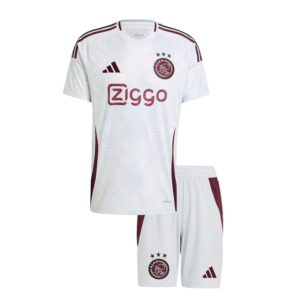 Kid's Ajax Third Away  Football Shirt Kit(Jersey+Shorts) 2024/25 Best Football Kits Shop