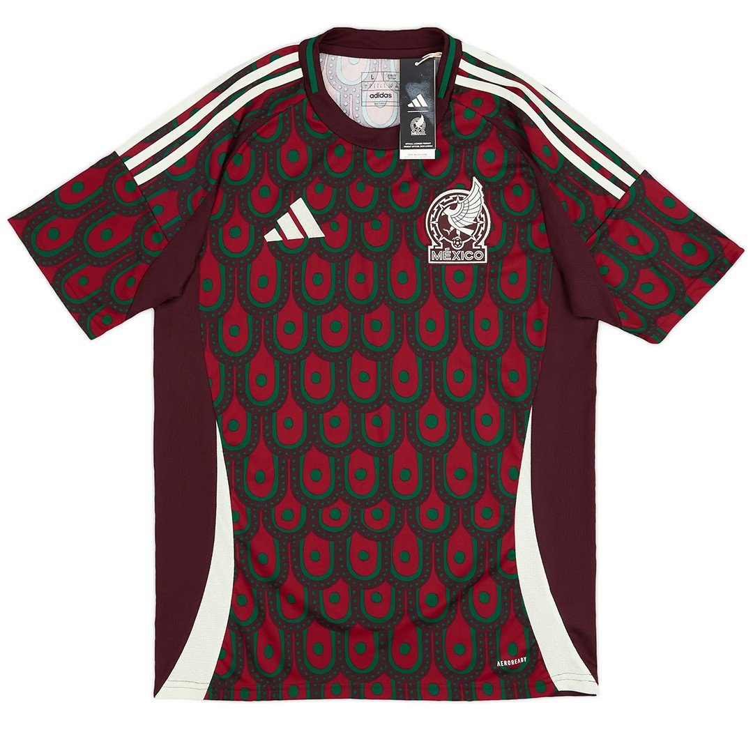 Men's Mexico Home Jersey Copa América 2024 Best Football Kits Shop