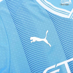 Player Version DE BRUYNE #17 Manchester City Home  Football Shirt 2023/24 Best Football Kits Shop