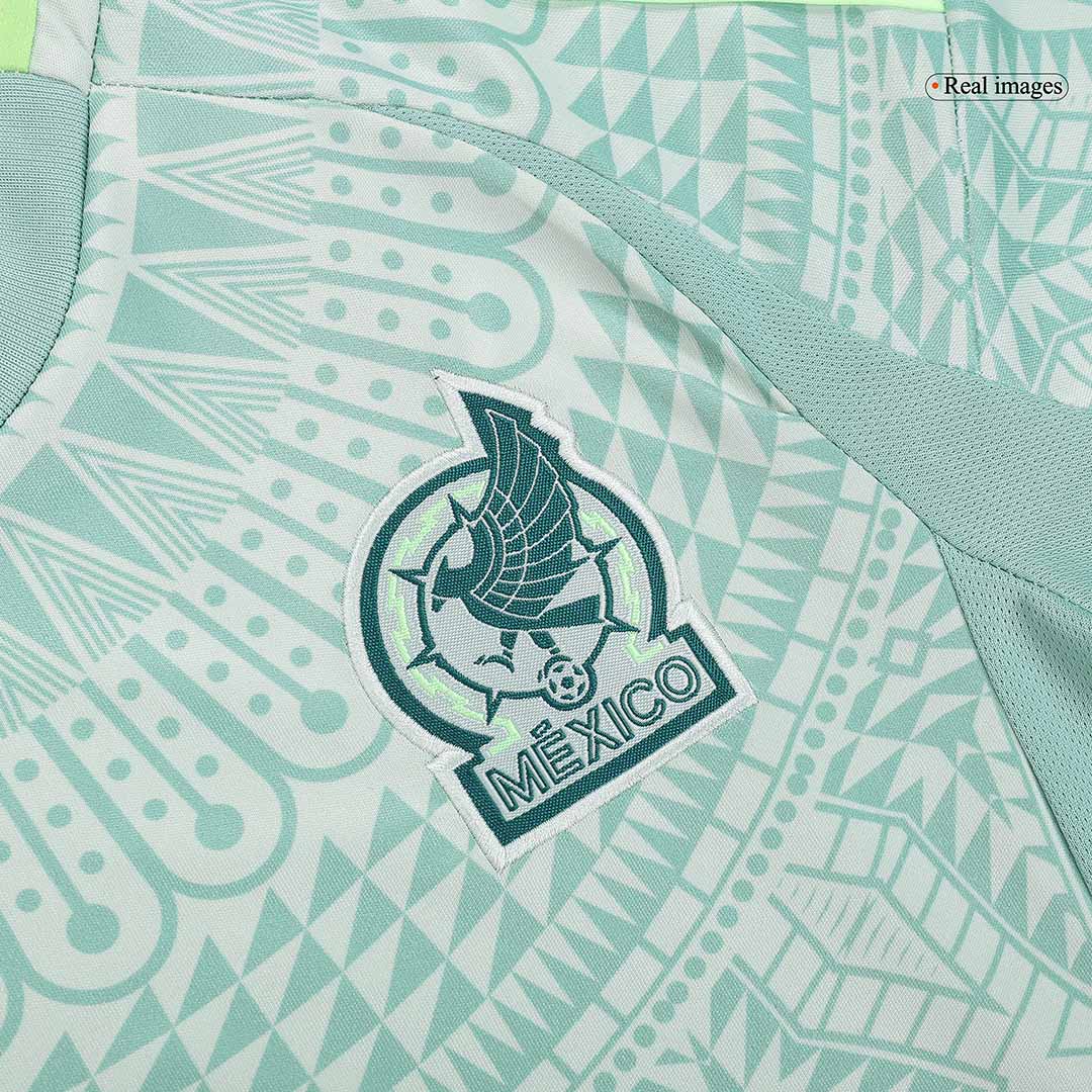Kid's Mexico Away Jerseys Kit(Jersey+Shorts) Copa América 2024 Best Football Kits Shop