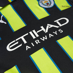 Kid's Manchester City Away  Football Shirt Kit(Jersey+Shorts+Socks) 2024/25 Best Football Kits Shop