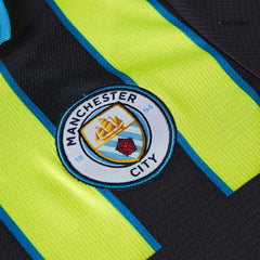 Kid's Manchester City Away  Football Shirt Kit(Jersey+Shorts+Socks) 2024/25 Best Football Kits Shop