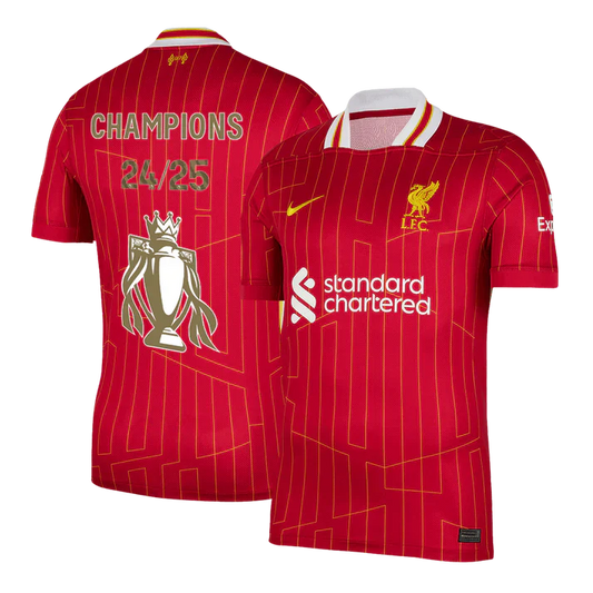 Liverpool FC Home Football Shirt 2024/25 | Premier League Champions Best Football Kits Shop