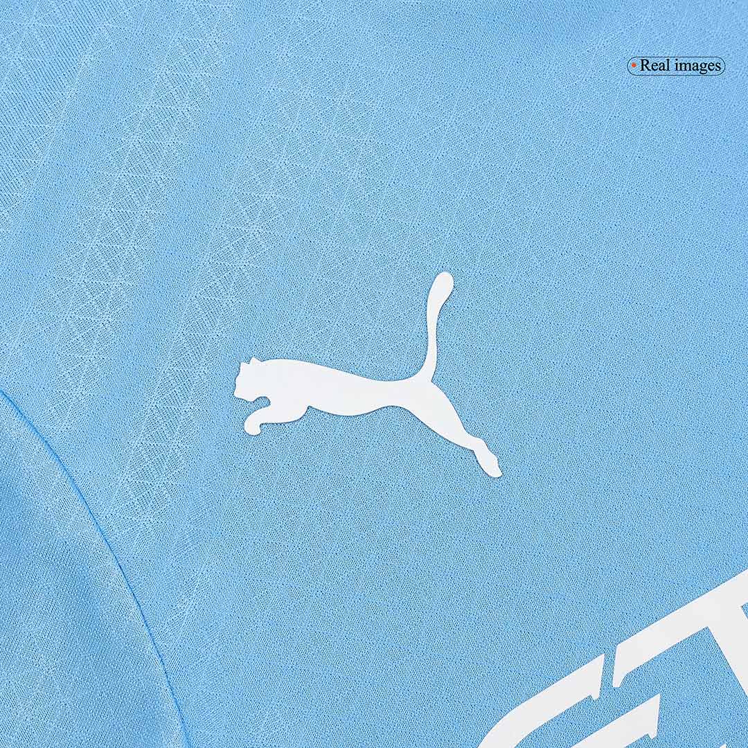 Player Version DE BRUYNE #17 Manchester City Home  Football Shirt 2024/25 - UCL Best Football Kits Shop