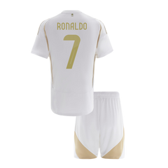 Kid's RONALDO #7 Al Nassr Third Away  Football Shirt Kit(Jersey+Shorts) 2024/25 - ACL Best Football Kits Shop