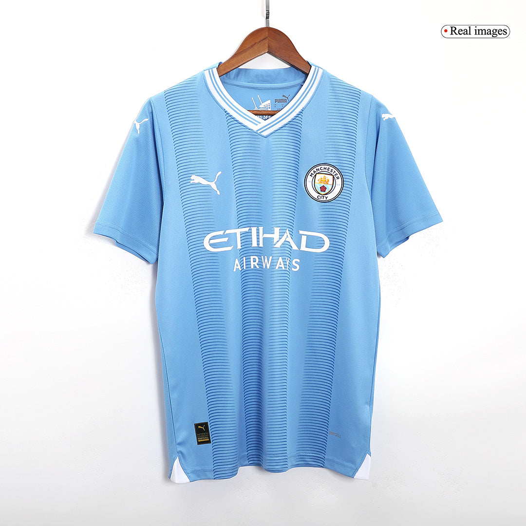 STONES #5 Manchester City Japanese Tour Printing Home  Football Shirt 2023/24 Best Football Kits Shop