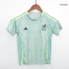 Kid's Mexico Away Jerseys Kit(Jersey+Shorts) Copa América 2024 Best Football Kits Shop