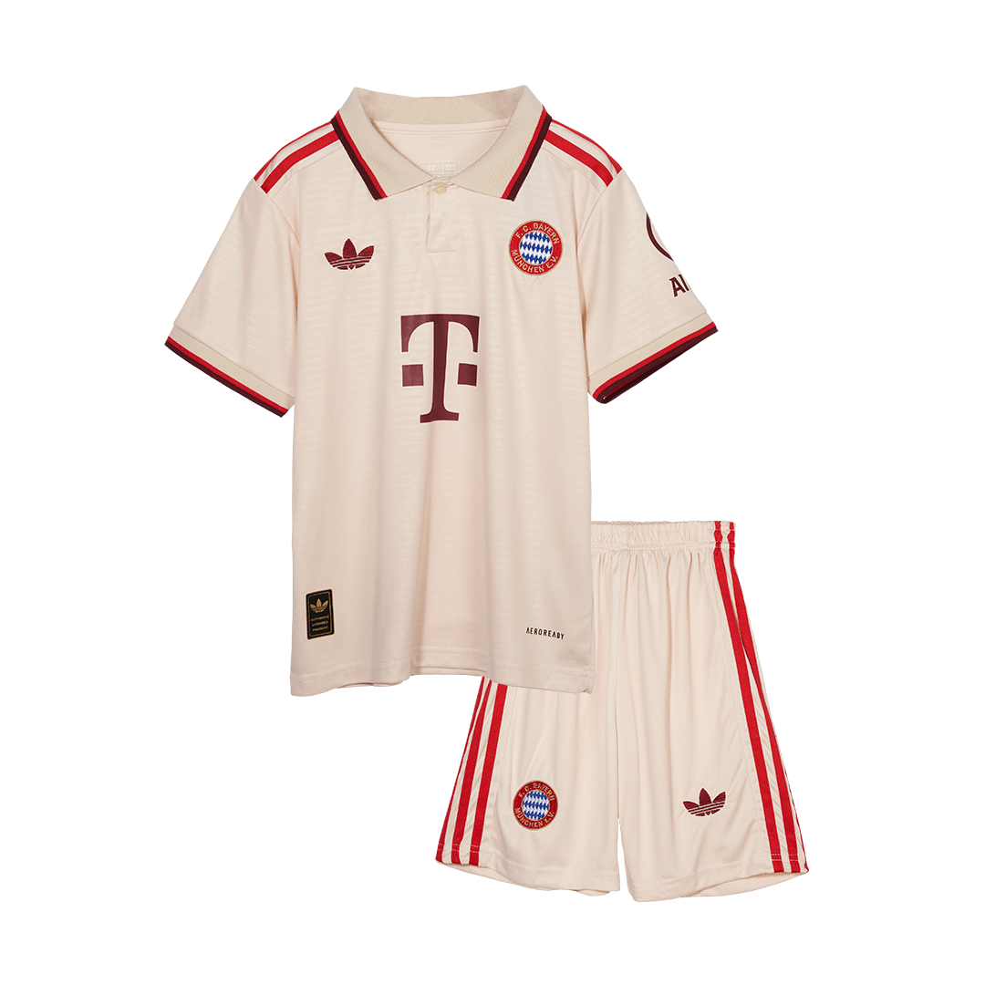 Kid's Bayern Munich Third Away  Football Shirt Kit(Jersey+Shorts) 2024/25 - UCL Best Football Kits Shop