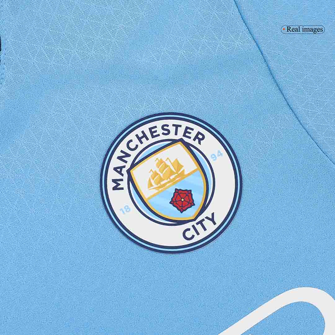 Player Version DE BRUYNE #17 Manchester City Home  Football Shirt 2024/25 - UCL Best Football Kits Shop
