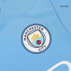 Player Version DE BRUYNE #17 Manchester City Home  Football Shirt 2024/25 - UCL Best Football Kits Shop