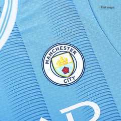 Player Version DE BRUYNE #17 Manchester City Home  Football Shirt 2023/24 Best Football Kits Shop