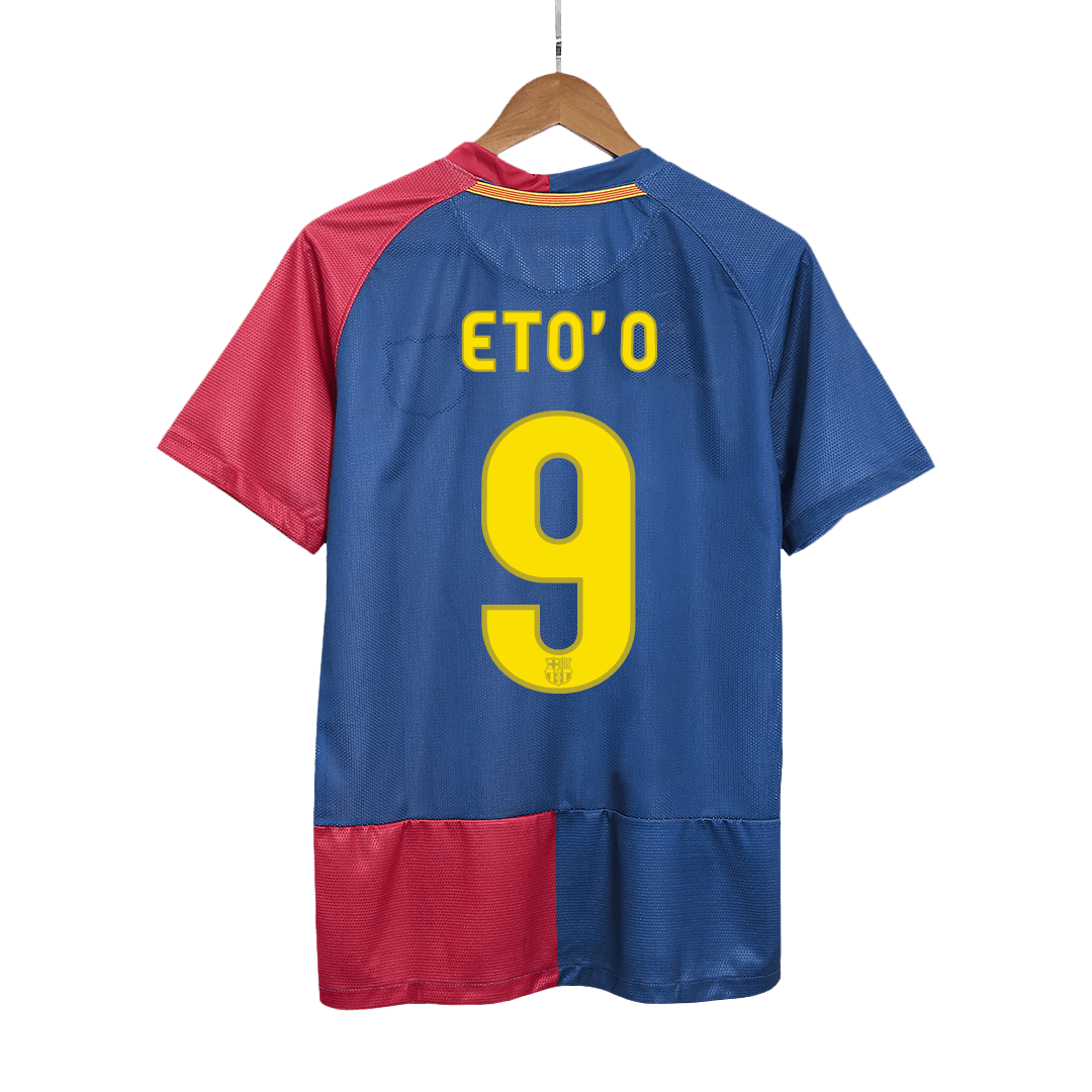 Retro A.INIESTA #8 2008/09 Barcelona Home  Football Shirt Best Football Kits Shop