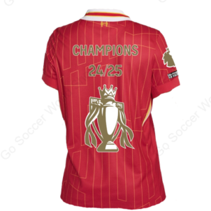 Women's Liverpool Home Cheap Football Shirt 2024/25 | Premier League Champions Best Football Kits Shop