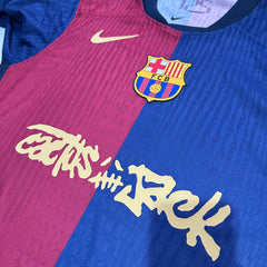 Player Version FC Barcelona x Travis Scott Limited Edition 2024/25 Jersey